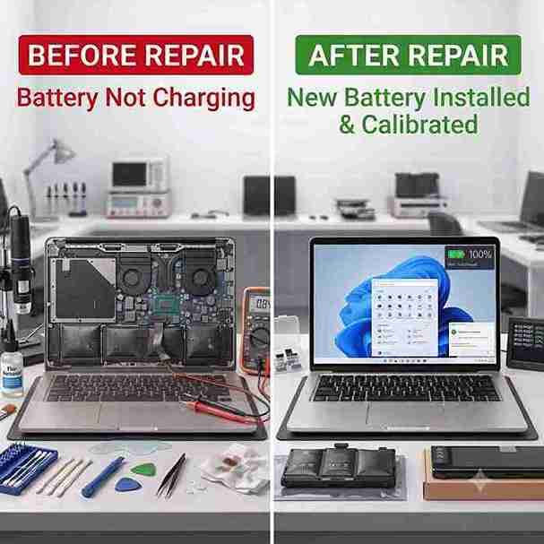 Xigox real repair result 4 — laptop computer repair Mumbai