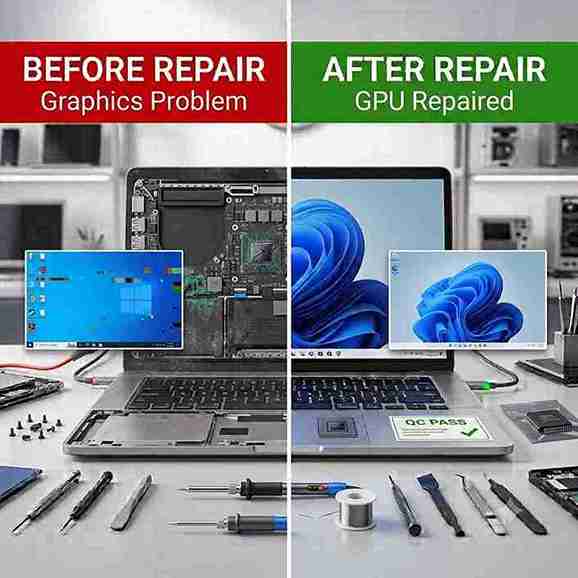 Xigox real repair result 6 — laptop computer repair Mumbai
