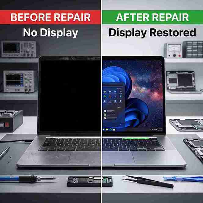 Xigox real repair result 8 — laptop computer repair Mumbai