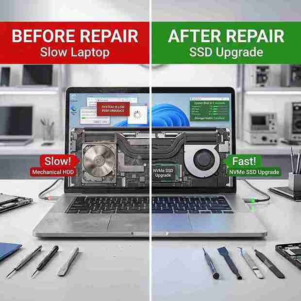 Laptop Repair in Vasai Mumbai — Doorstep Service, All Brands (2026)