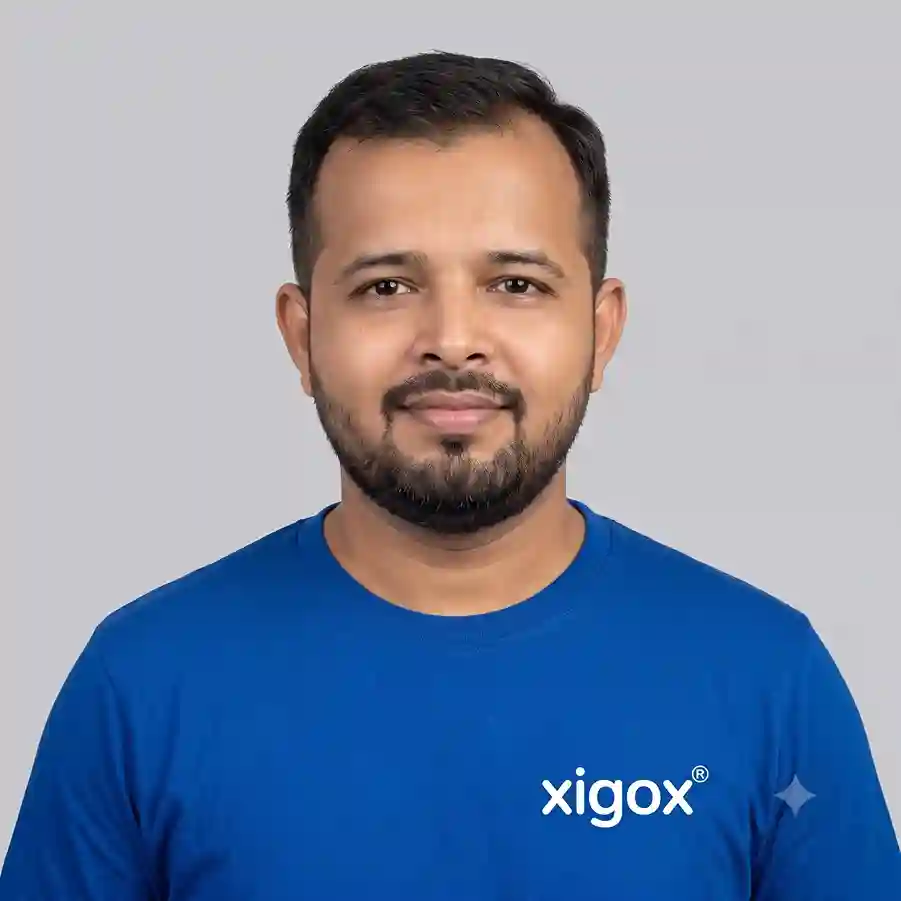 Nirav Joshi, Web & App Developer at Xigox